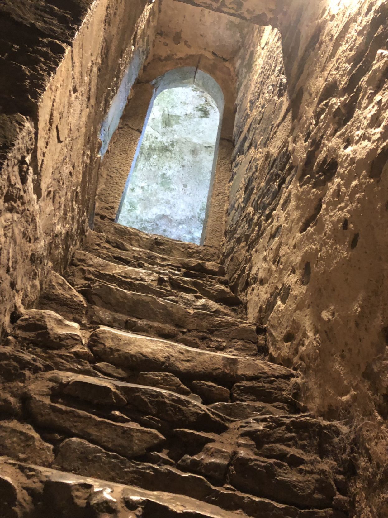 Stairs of Blarney Castle